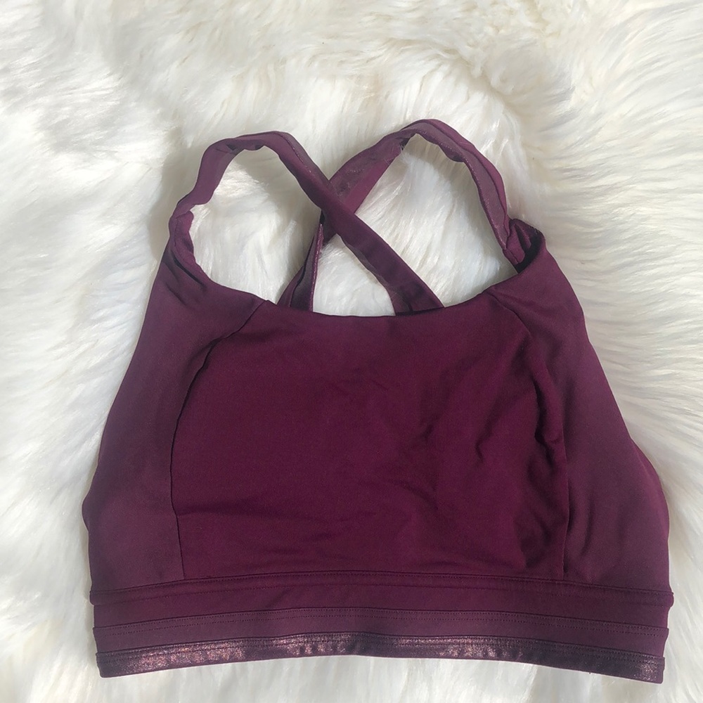 lululemon Maroon Bra